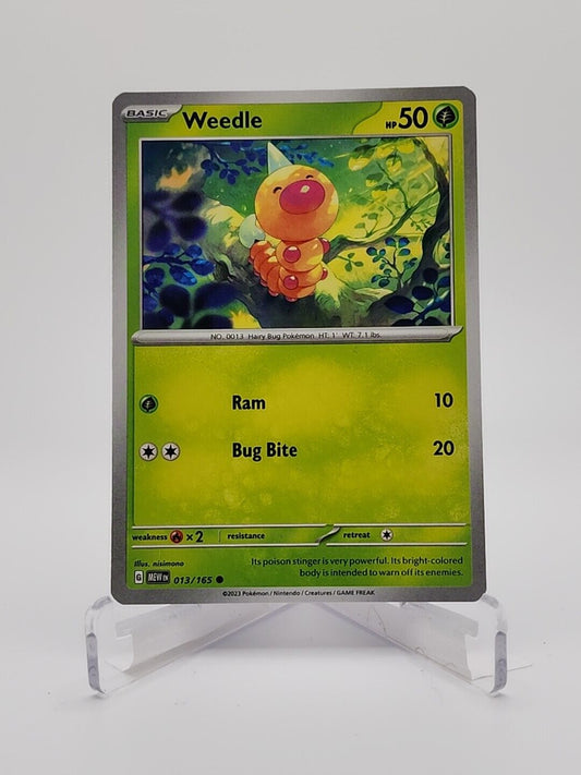 13/165 Weedle  Pokémon TGC Scarlet & Violet - 151