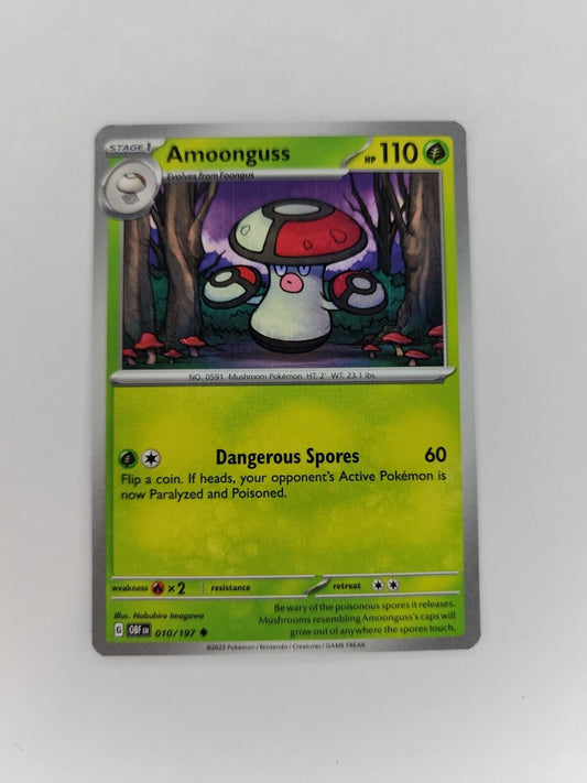 Amoonguss 10/197 Pokémon TGC Obsidian Flames