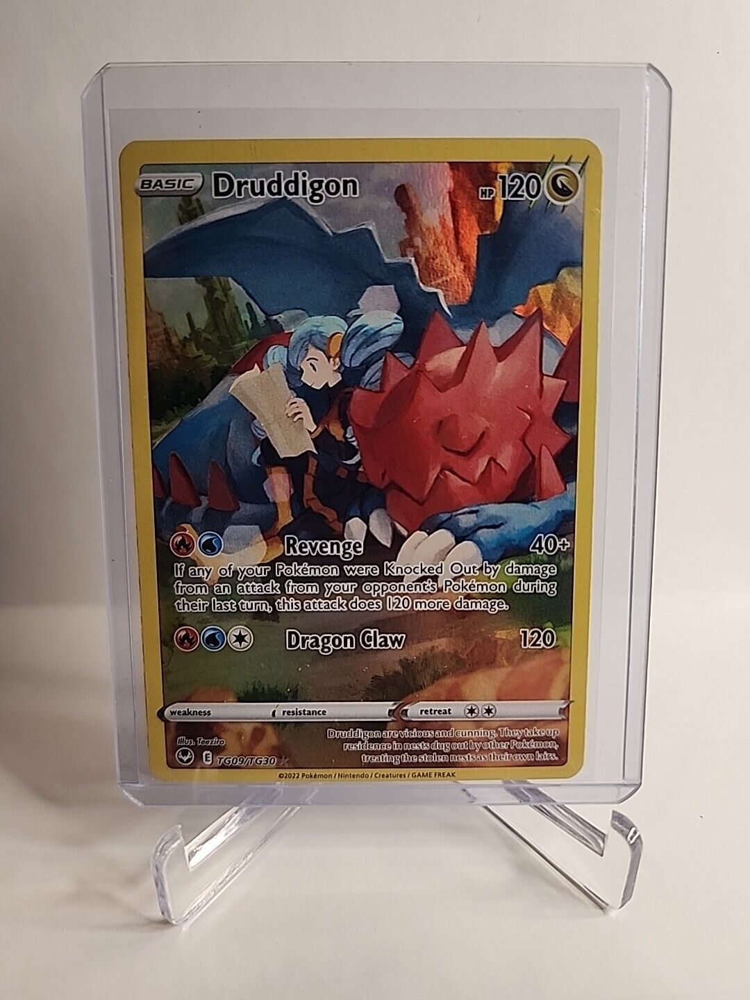 Druddigon TGTG09/195 Pokémon Cards Silver Tempest