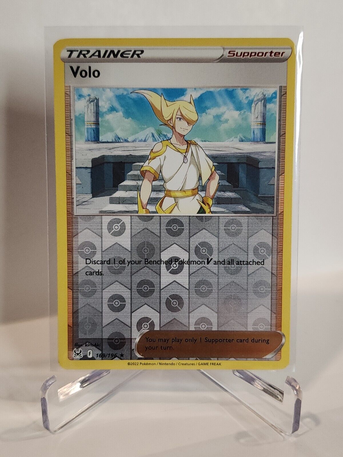 169/196 Volo [Reverse Holo]  Pokémon TGC Lost Origin