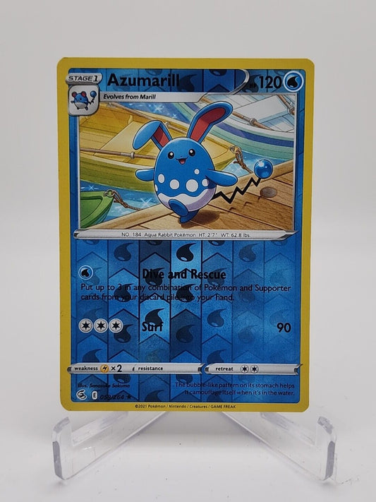 Azumarill [Reverse Holo]  59/264 Pokémon TCG Fusion Strike