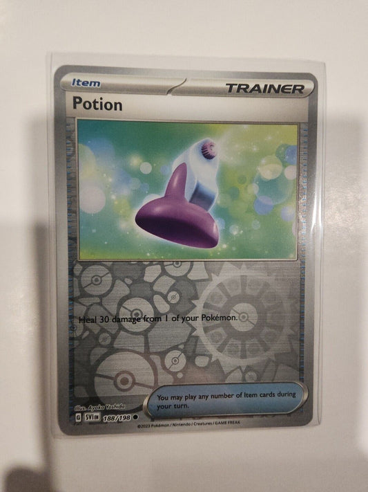 Potion [Reverse Holo] 188/198 Pokémon TGC Scarlet & Violet