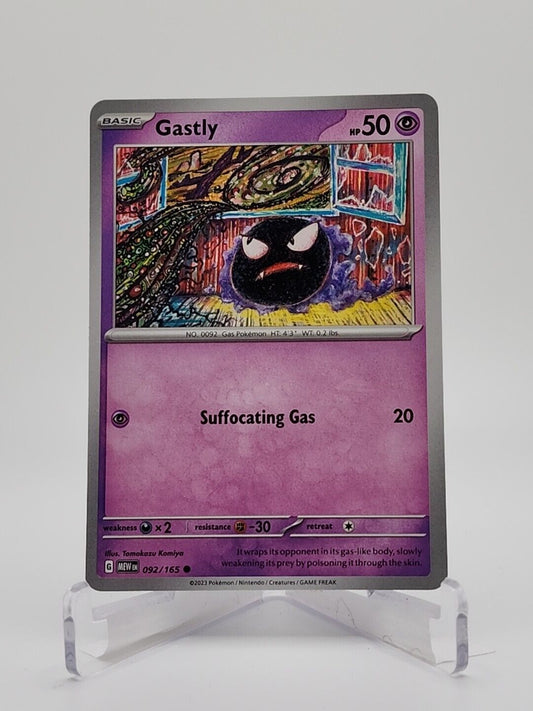 92/165 Gastly  Pokémon TGC Scarlet & Violet - 151