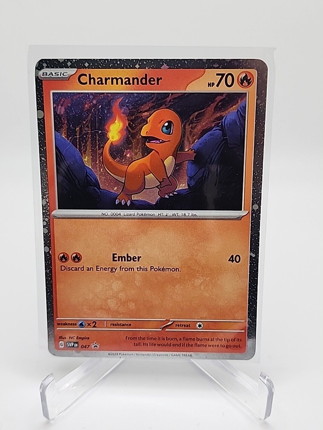 47/100 Charmander Black Star Promo Pokémon TCG Scarlet & Violet - 151