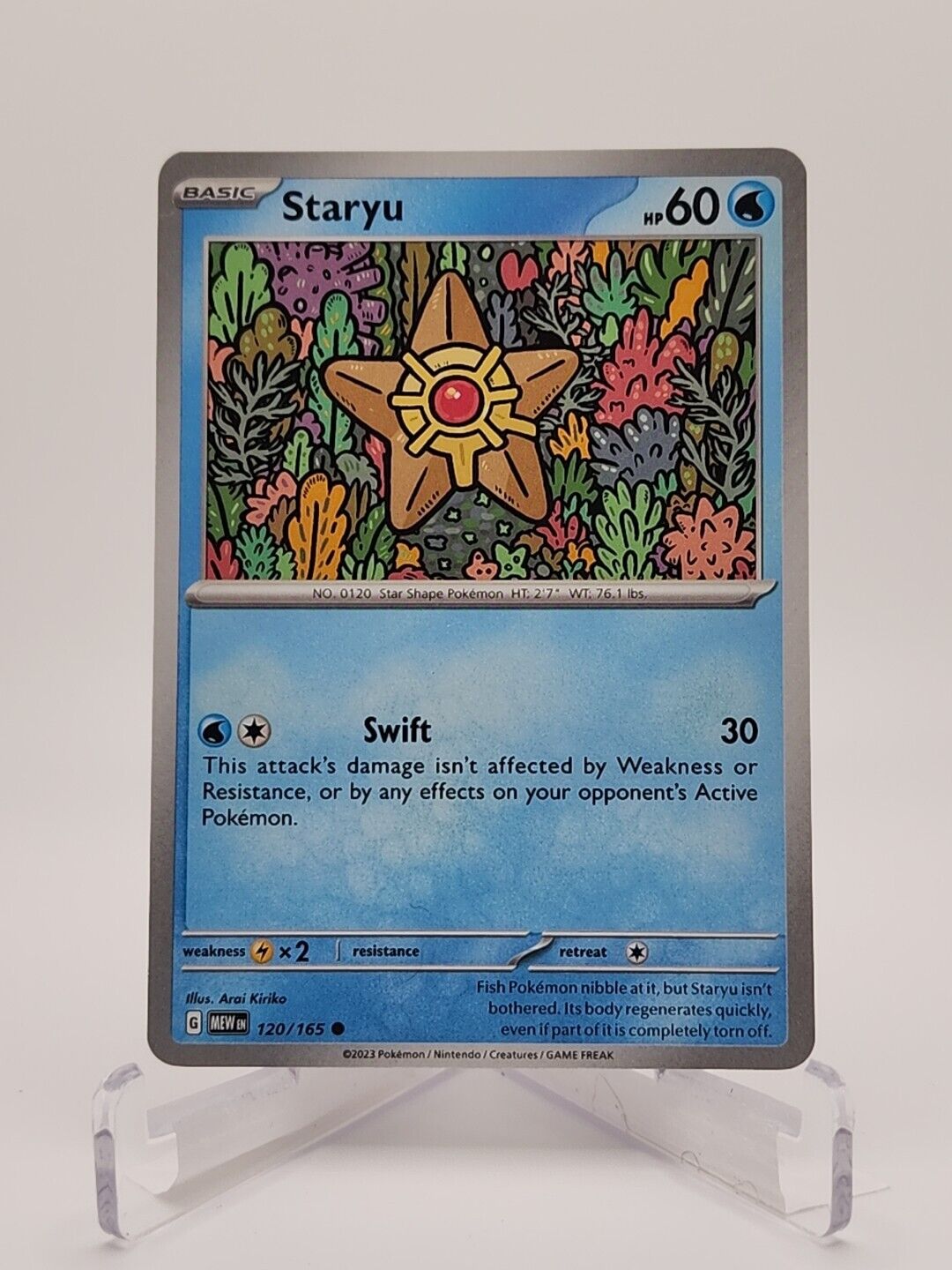 120/165 Staryu  Pokémon TGC Scarlet & Violet - 151