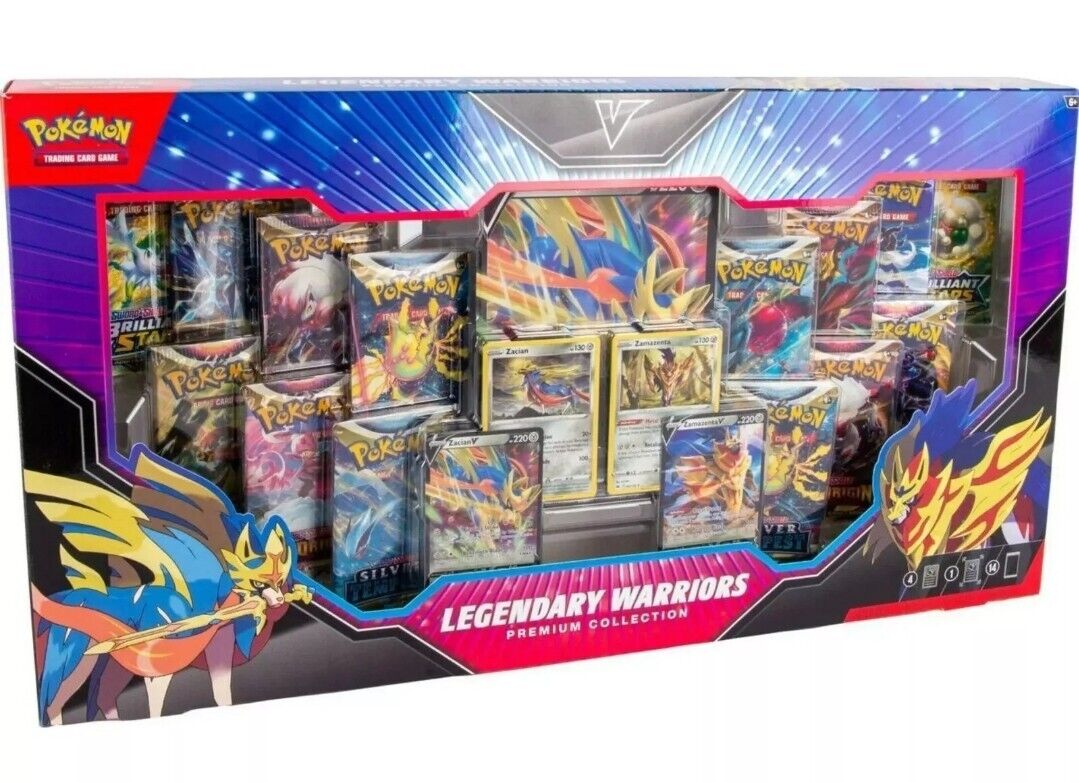 Pokemon Trading Card Games LEGENDARY WARRIORS Premium Collection FACTORY SEALED!