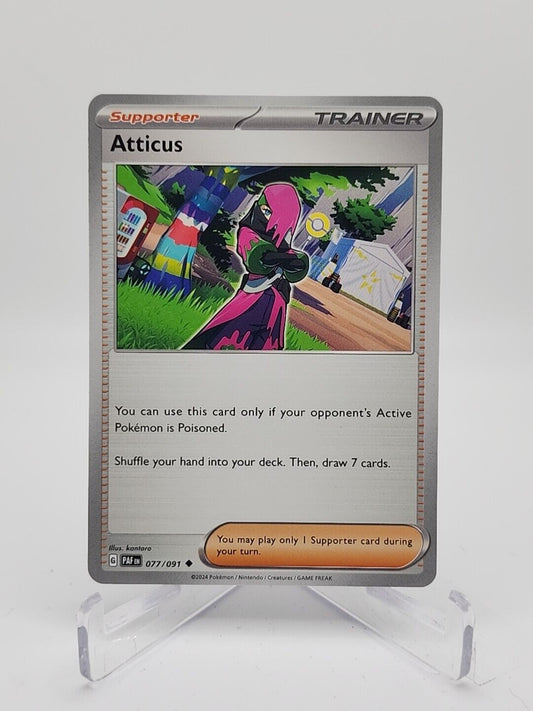 Atticus  77/91 Pokémon TCG Paldean Fates