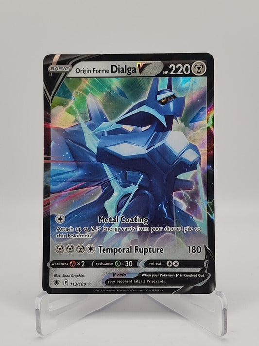 Origin Forme Dialga V  113/189 Pokémon TCG Astral Radiance