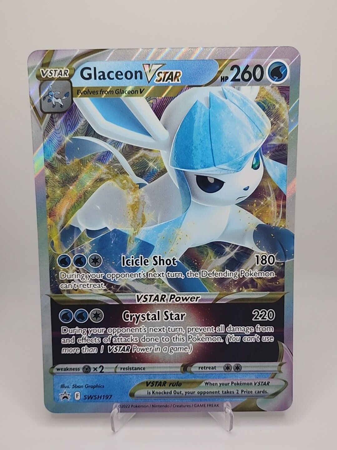 Glaceon VSTAR [Jumbo]  SWSH197 Pokémon TCG  - Jumbo Card