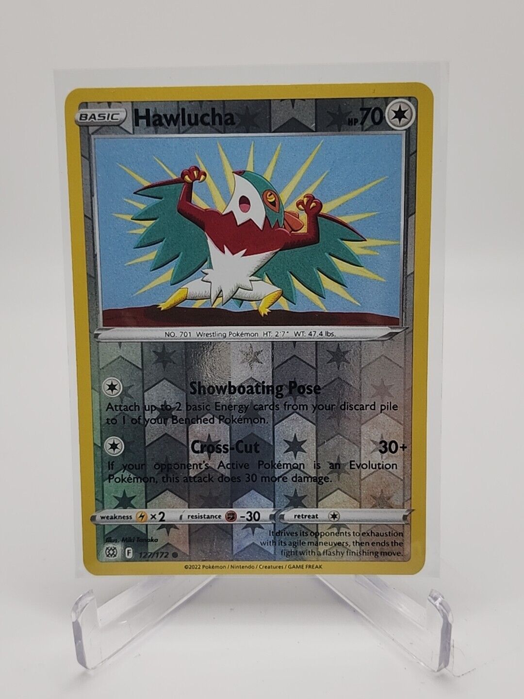 Hawlucha [Reverse Holo]  127/172 Pokémon TCG Brilliant Stars