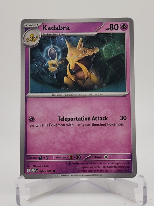 64/165 Kadabra  Pokémon TGC Scarlet & Violet - 151