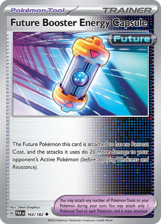 Future Booster Energy Capsule  164/182 Pokémon TCG Paradox Rift