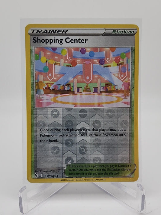 Shopping Center [Reverse Holo]  157/203 Pokémon TCG Evolving Skies