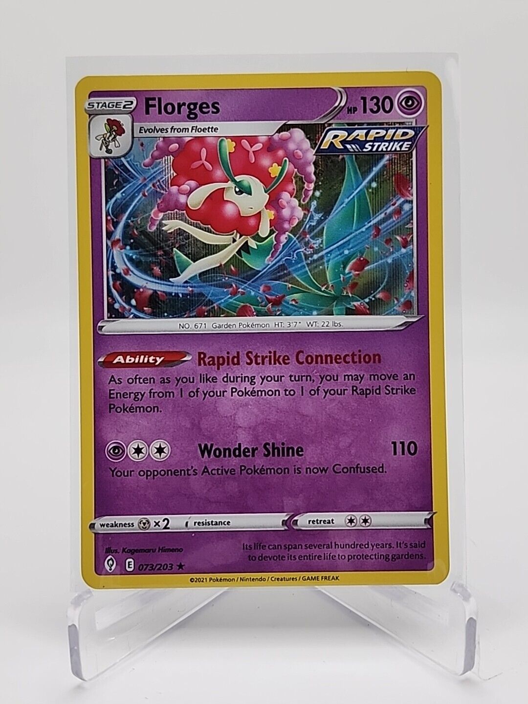 Florges [Reverse Holo]  73/203 Pokémon TCG Evolving Skies