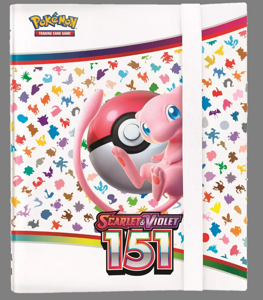 Pokémon TCG Scarlet & Violet 151 9 Pocket Binder - Holds 360 Cards - BRAND NEW