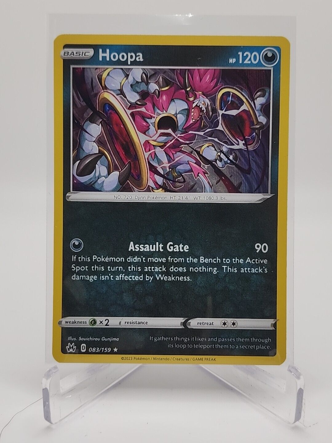 Hoopa  83/159 Pokémon TCG Crown Zenith