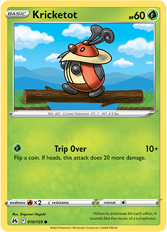 Kricketot  10/159 Pokémon TCG Crown Zenith