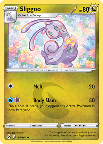 Sliggoo  196/264 Pokémon TCG Fusion Strike