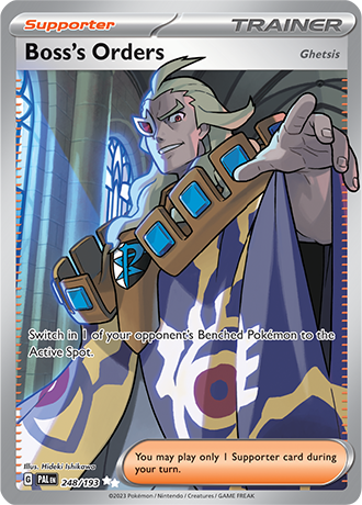 Boss's Orders  248/193 Pokémon TCG Paldea Evolved