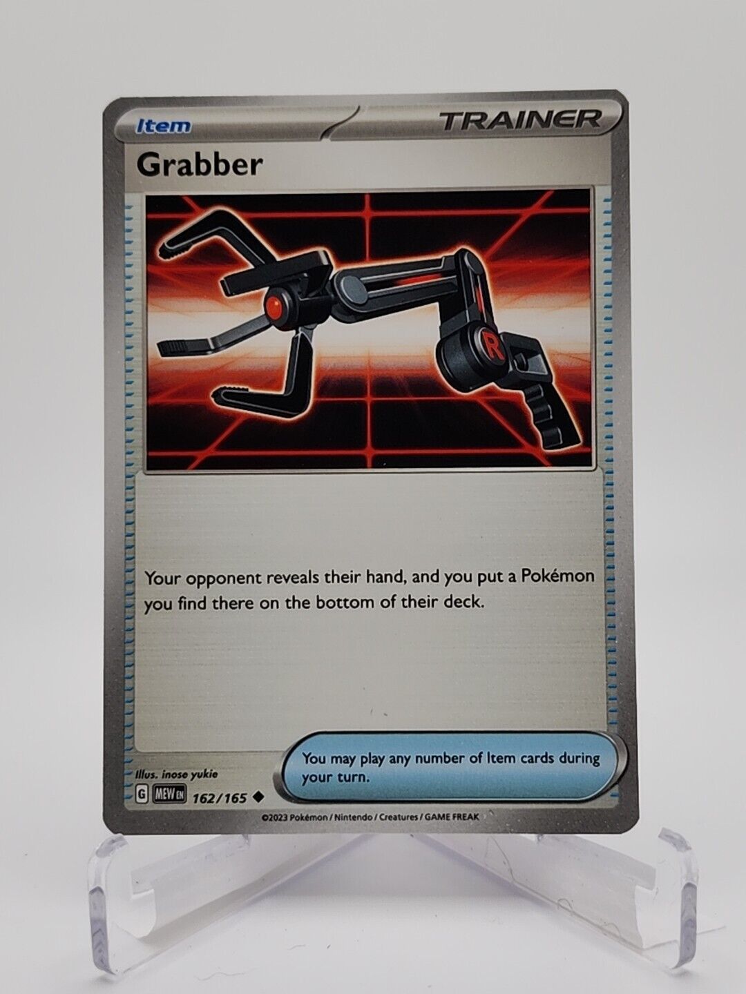 162/165 Grabber  Pokémon TGC Scarlet & Violet - 151