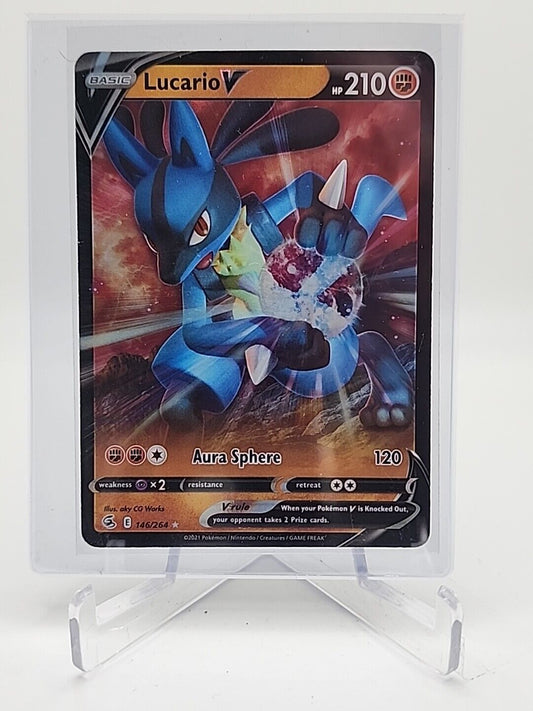 Lucario V  146/264 Pokémon TCG Fusion Strike