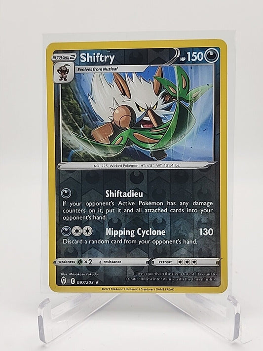 Shiftry [Reverse Holo]  97/203 Pokémon TCG Evolving Skies