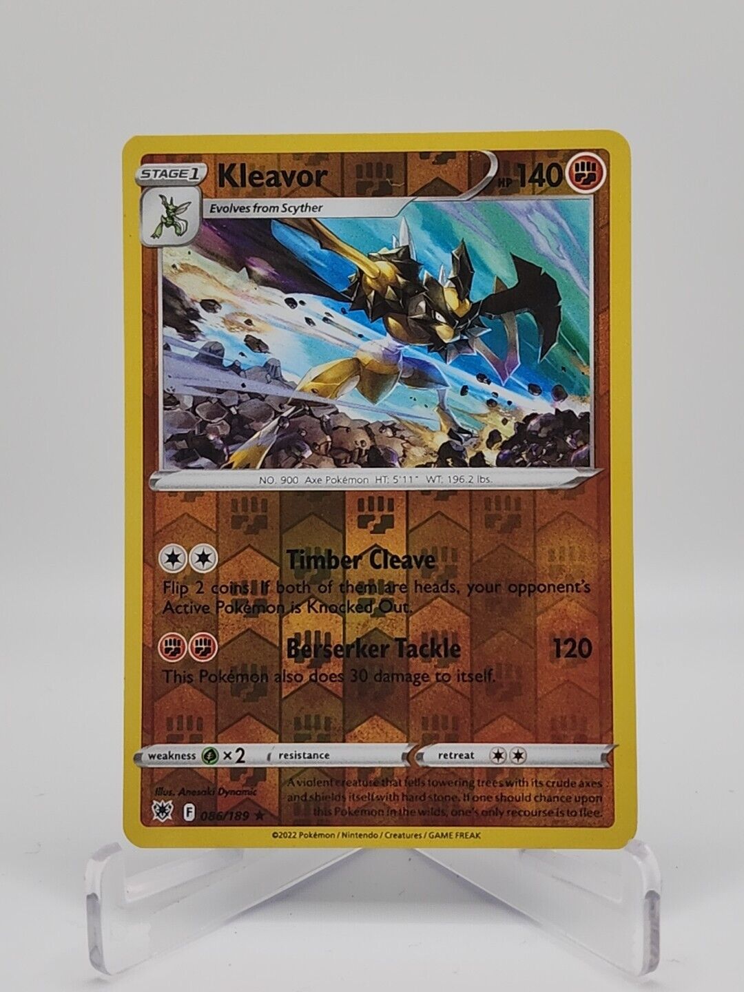 Kleavor [Reverse Holo]  85/189 Pokémon TCG Astral Radiance