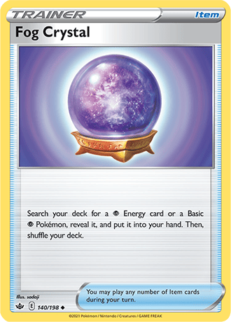 Fog Crystal [Reverse Holo]  140/203 Pokémon TCG Chilling Reign