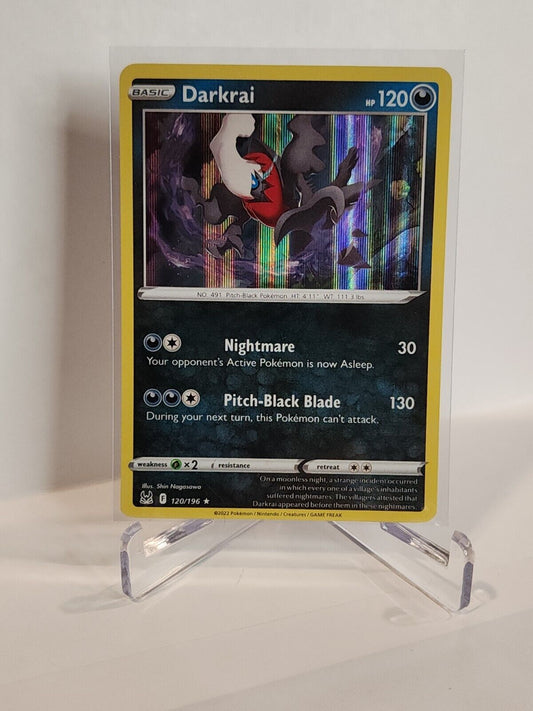 120/196 Darkrai [Holo] Pokémon TGC Lost Origin