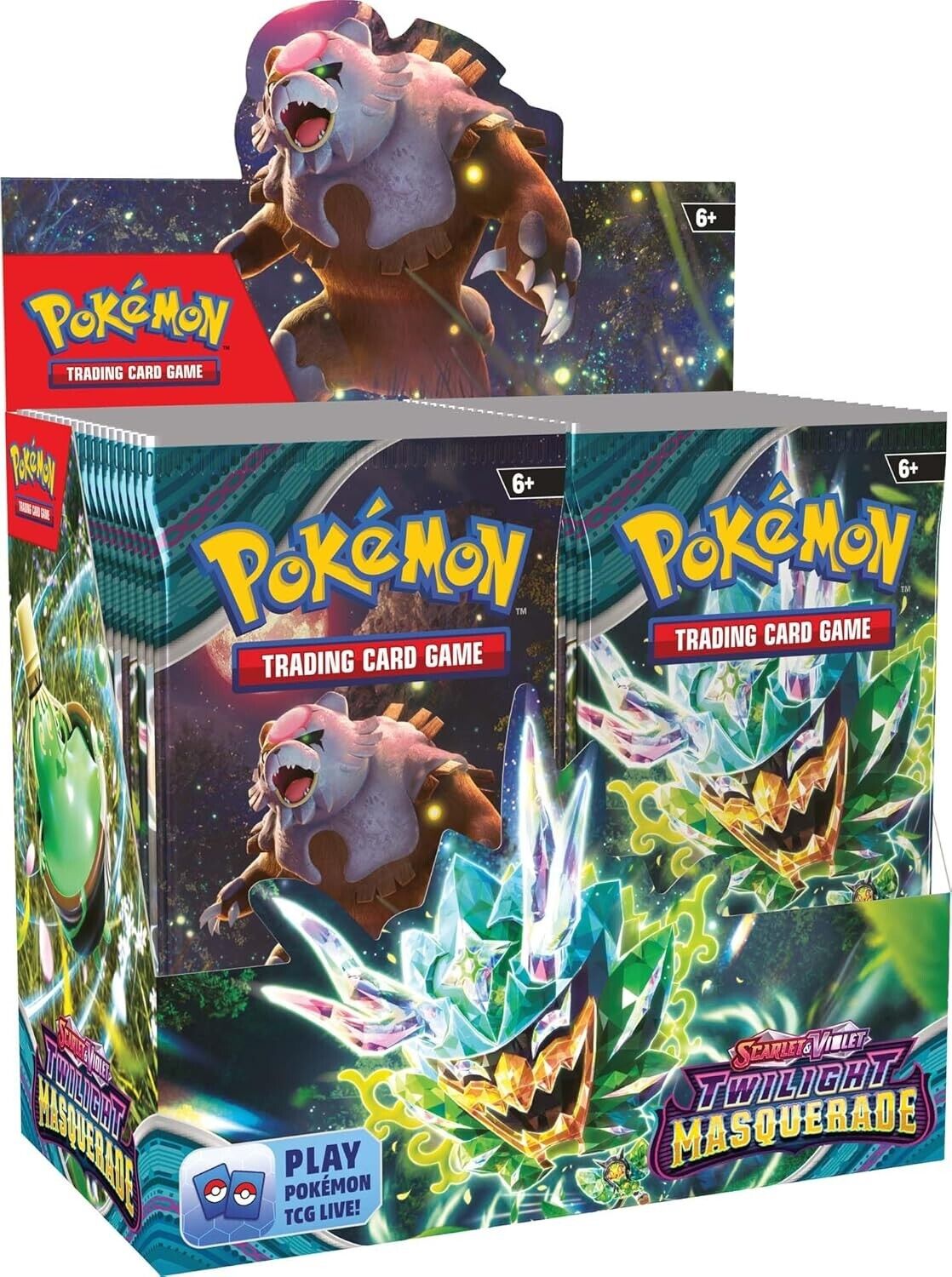 Pokemon TCG: Scarlet & Violet Twilight Masquerade Factory Sealed Booster Box