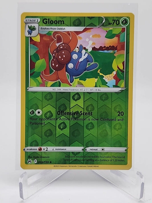 Gloom [Reverse Holo]  2/159 Pokémon TCG Crown Zenith