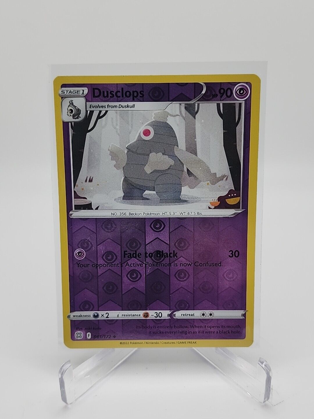 Dusclops [Reverse Holo]  61/172 Pokémon TCG Brilliant Stars