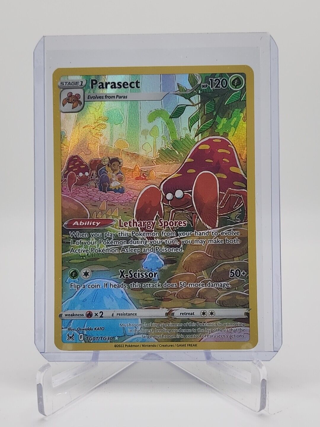 Parasect  TG01/196 Pokémon TCG Lost Origin