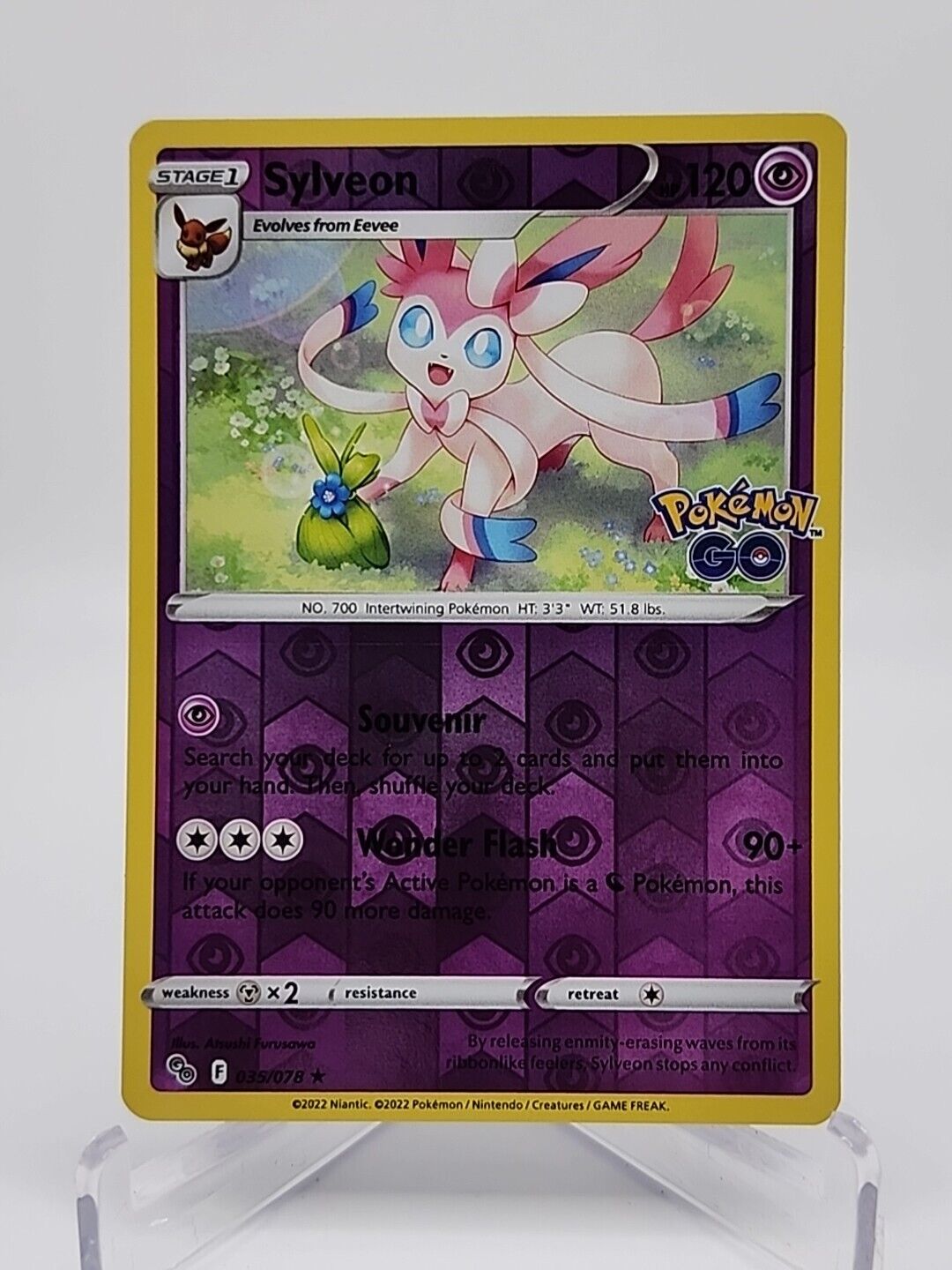 Sylveon [Reverse Holo]  35/78 Pokémon TCG Pokemon Go