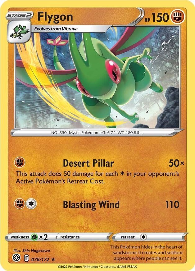 Flygon  76/172 Pokémon TCG Brilliant Stars