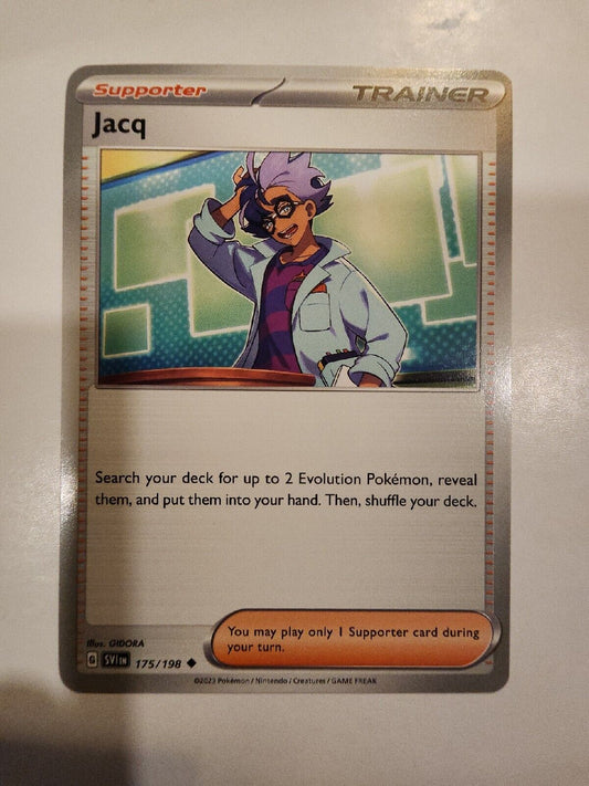 Jacq 175/198 Pokémon TGC Scarlet & Violet