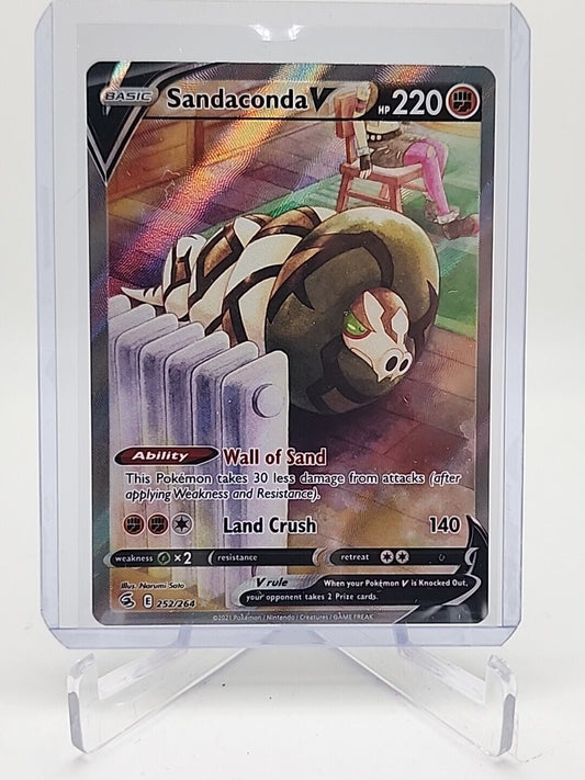 Sandaconda V  252/264 Pokémon TCG Fusion Strike