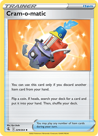 Cram-o-matic  229/264 Pokémon TCG Fusion Strike