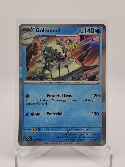 Golisopod [Holo]  49/182 Pokémon TCG Paradox Rift