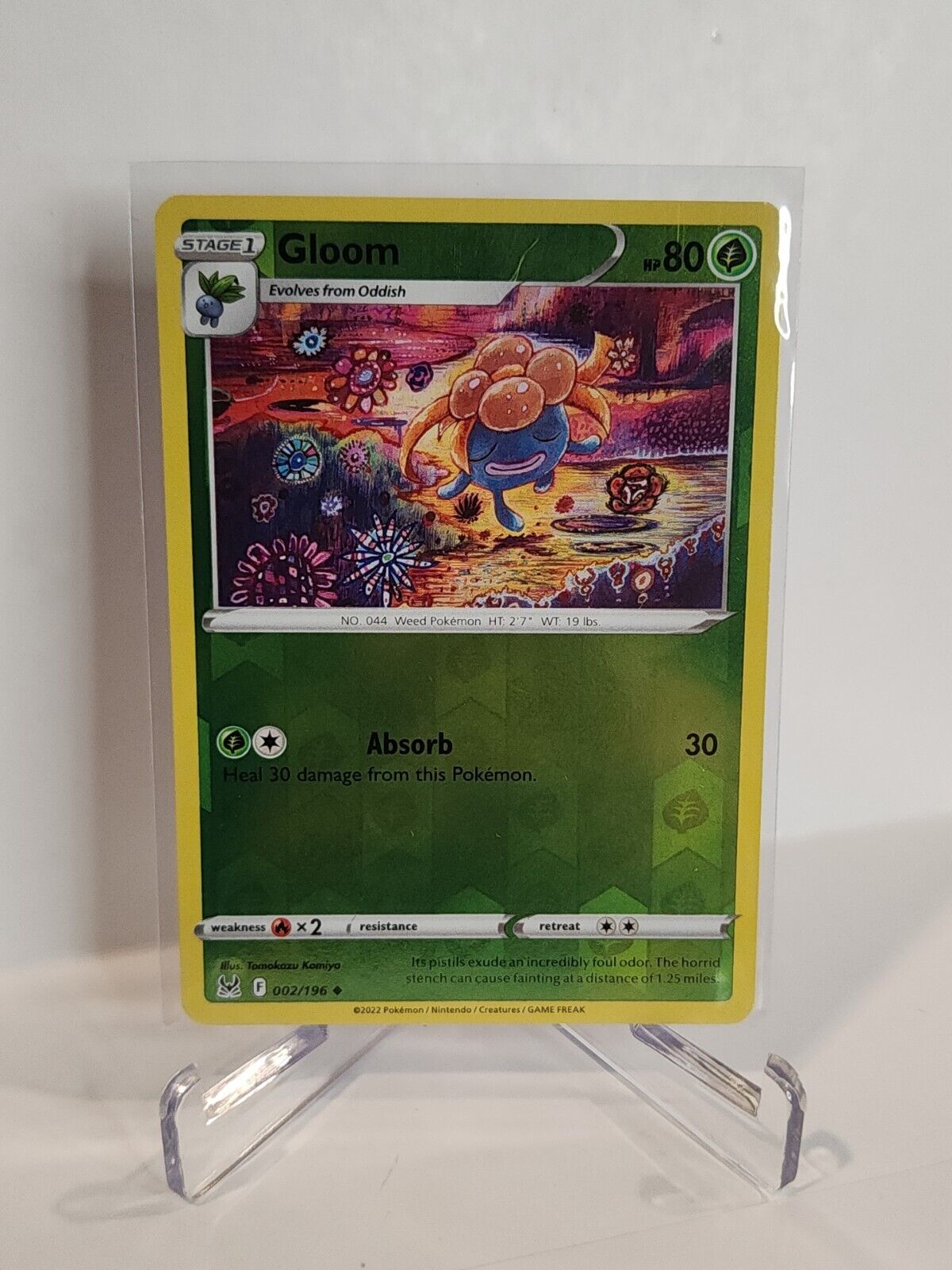 2/196 Gloom [Reverse Holo]  Pokémon TGC Lost Origin