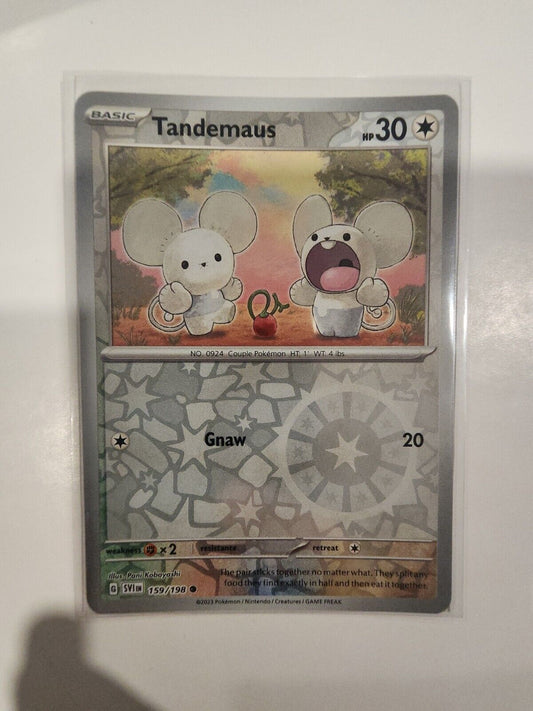 Tandemaus [Reverse Holo] 159/198 Pokémon TGC Scarlet & Violet