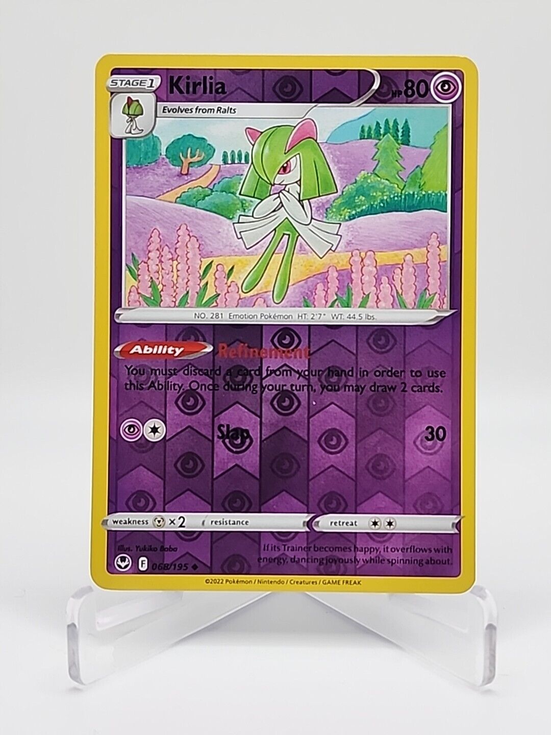 Kirlia [Reverse Holo]  68/195 Pokémon TCG Silver Tempest