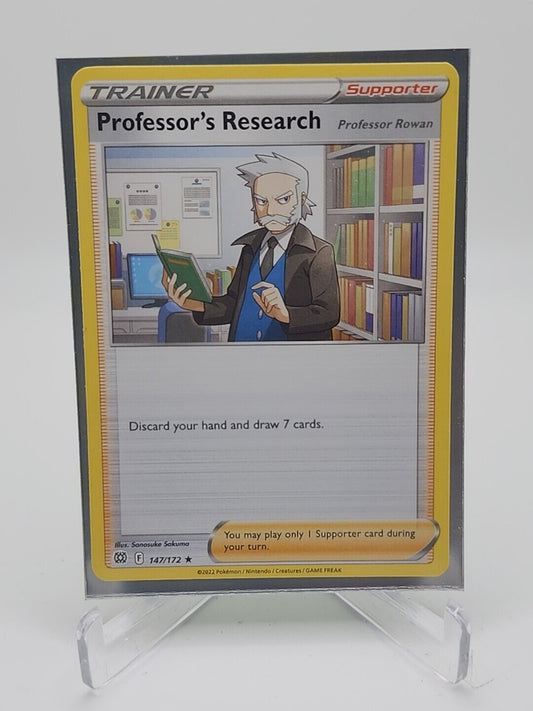 Professor's Research  147/172 Pokémon TCG Brilliant Stars