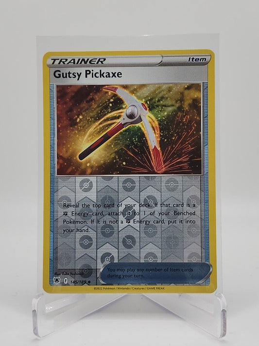 Gutsy Pickaxe [Reverse Holo]  145/189 Pokémon TCG Astral Radiance