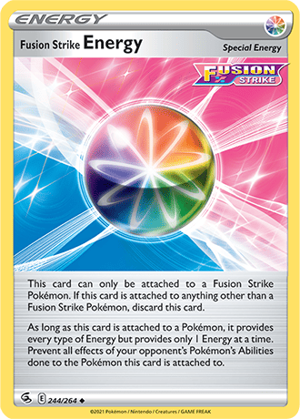 Fusion Strike Energy  244/264 Pokémon TCG Fusion Strike