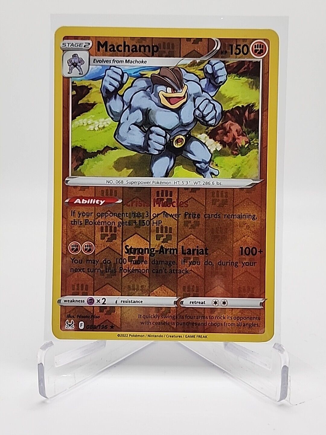 Machamp [Reverse Holo]  88/196 Pokémon TCG Lost Origin