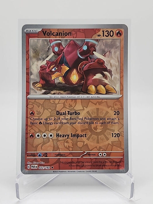 Volcanion [Reverse Holo]  22/182 Pokémon TCG Paradox Rift