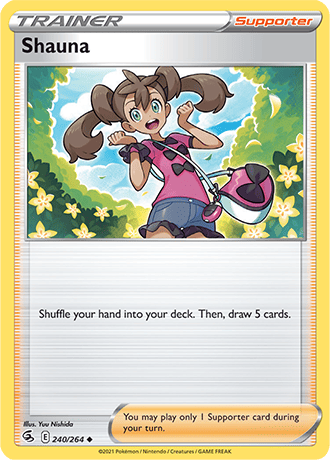 Shauna  240/264 Pokémon TCG Fusion Strike