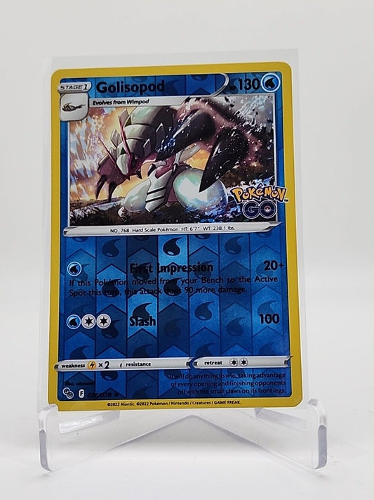 Golisopod [Reverse Holo] 26/78 Pokémon TGC Pokemon Go