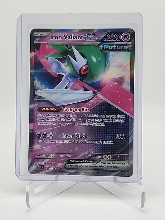 Iron Valiant ex [Holo]  89/182 Pokémon TCG Paradox Rift